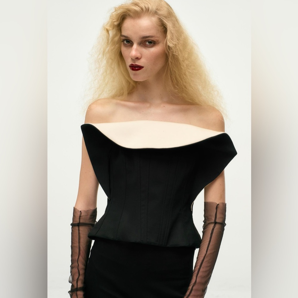 Zara corset top